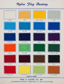 1972 Color Card